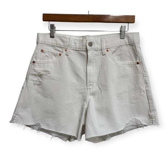 GAP Pants - Gap 4” High Rise Stride Jean Shorts Tall